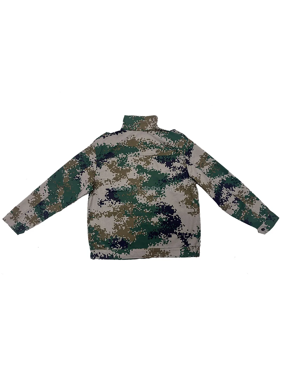 Fashion Trends Pattern Customized Camouflage Uniformes Pants Jacket Two Piece Set Training Tactical Suit