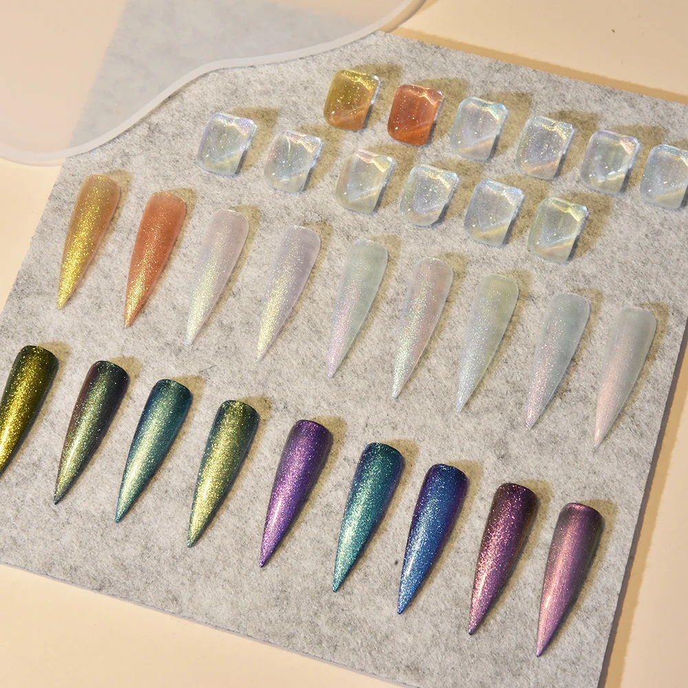 Nail Art Gel Polish Colorful Shiny Galaxy Optical Chameleon Laser Nail Gel Polish