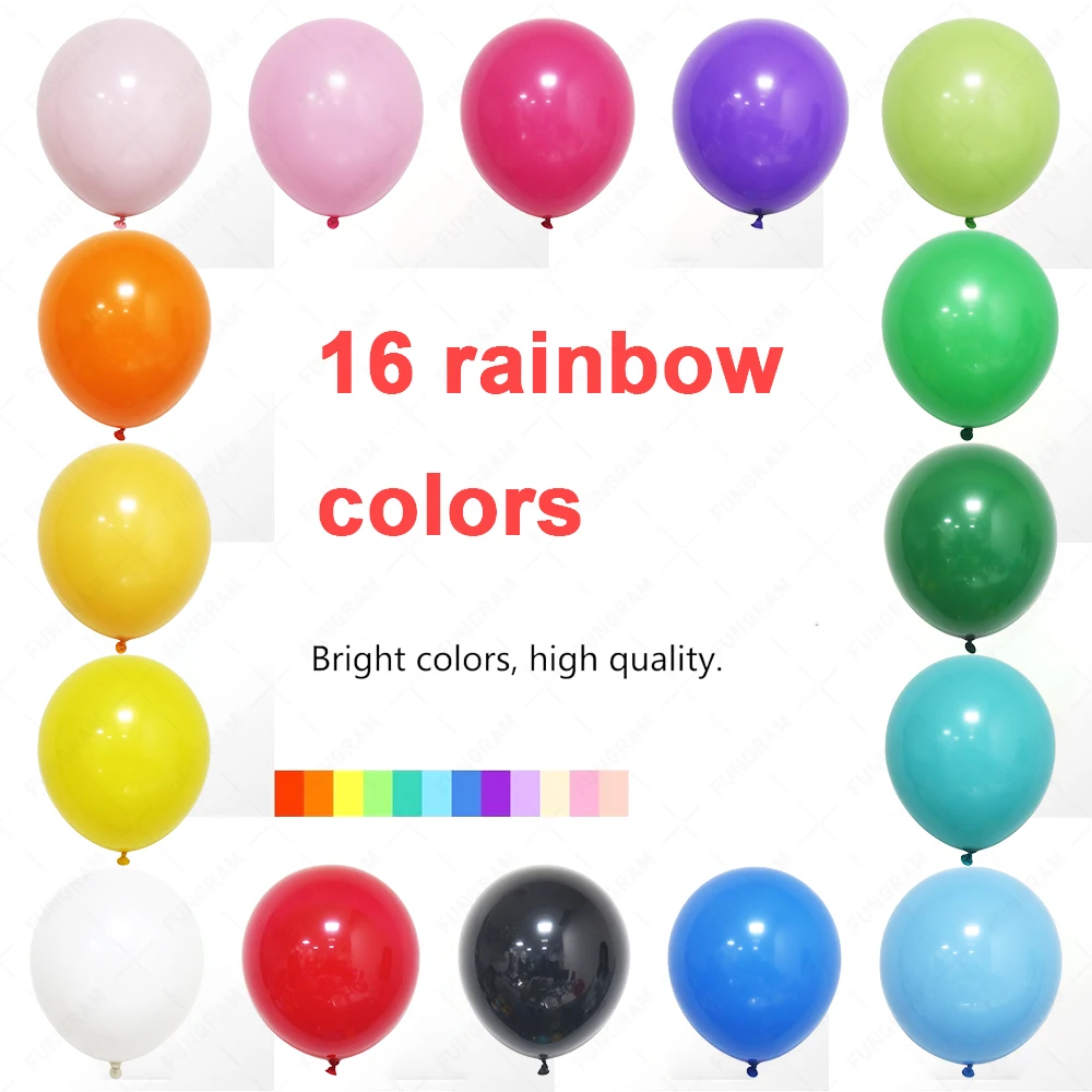 Wholesale Helium Latex Happy Birthday Wedding Valentines Day Ballons Party Decorations globos party decoration Latex Balloons