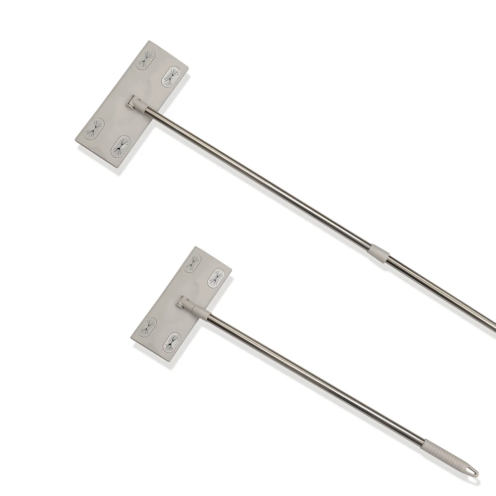 telescopic handle electrostatic static household floor duster PVC pad cleaning mop