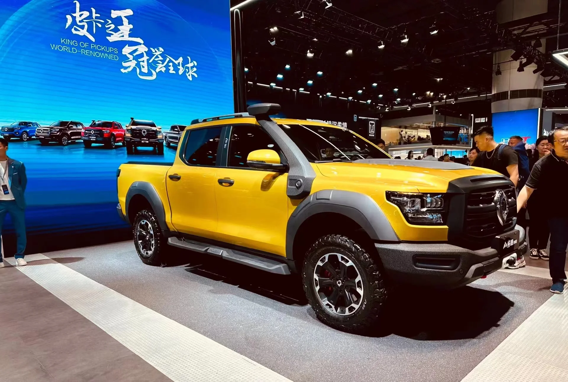 Gwm great wall poer 2024 дизельный грузовик Новый энергетический пикап 335l газовый 4wd полный привод Великая стена сделано в Китае
