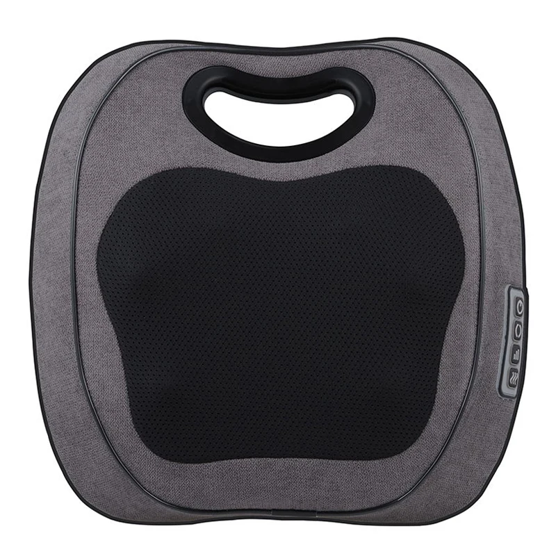 Electric Deep Tissue Kneading Massage Pillow for Home Car Shiatsu Neck and Back Massager for Pain Relieve