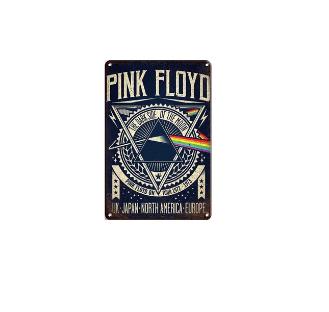 Custom Retro Metal Tinplate Sheet Decoration Beer Car Vintage Tin Sign