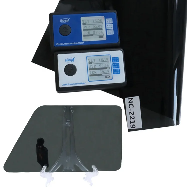 Заводская цена 2-слойная черная Тонировочная пленка для окон на солнечных батареях защитная термостойкая автомобиля