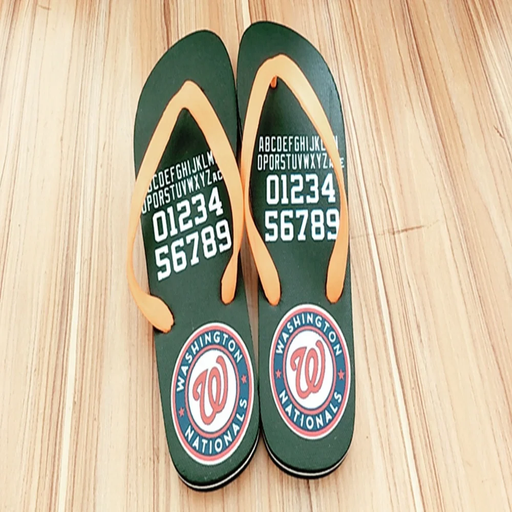 Super Quality Printing One Side Pattern Flip Flops Soles Custom EVA Foam Sheets Close Cell Material Make Slippers Soles