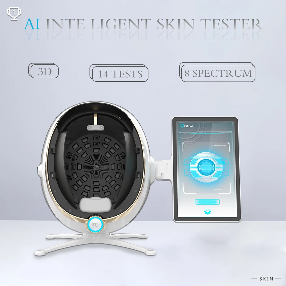 Portable 3d Face Visia Skin  Analysis Machine Face Scanning Magic Mirror Facial Skin Analyzer Machine