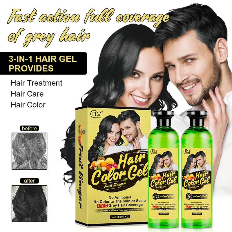 Factory Directly fashion professional instant hair color natural plant permanent hair dye for dark hair