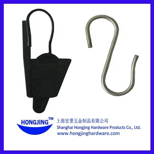 Factory Supplier High Quality Fiber Optic Drop Wire Clamp with S Hook