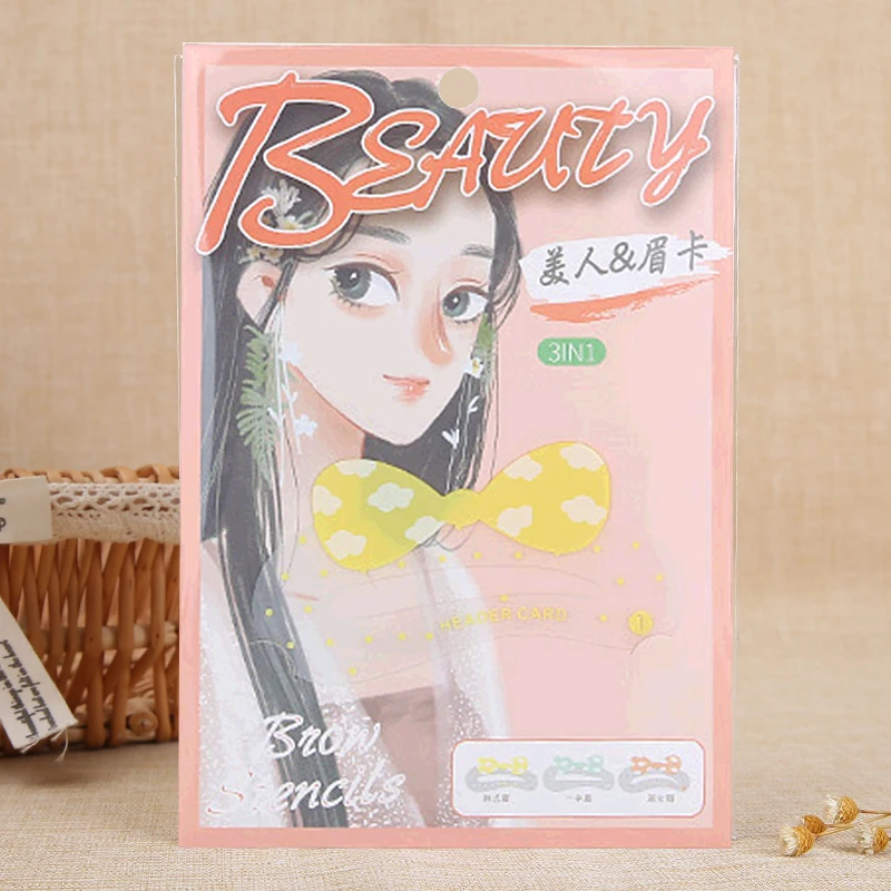 Lameila 3 предмета в комплекте, новинка, глаз формируя инструменты для макияжа бровей трафареты метка частного назначения EVA бровей Трафарет для бровей Шаблон A0203