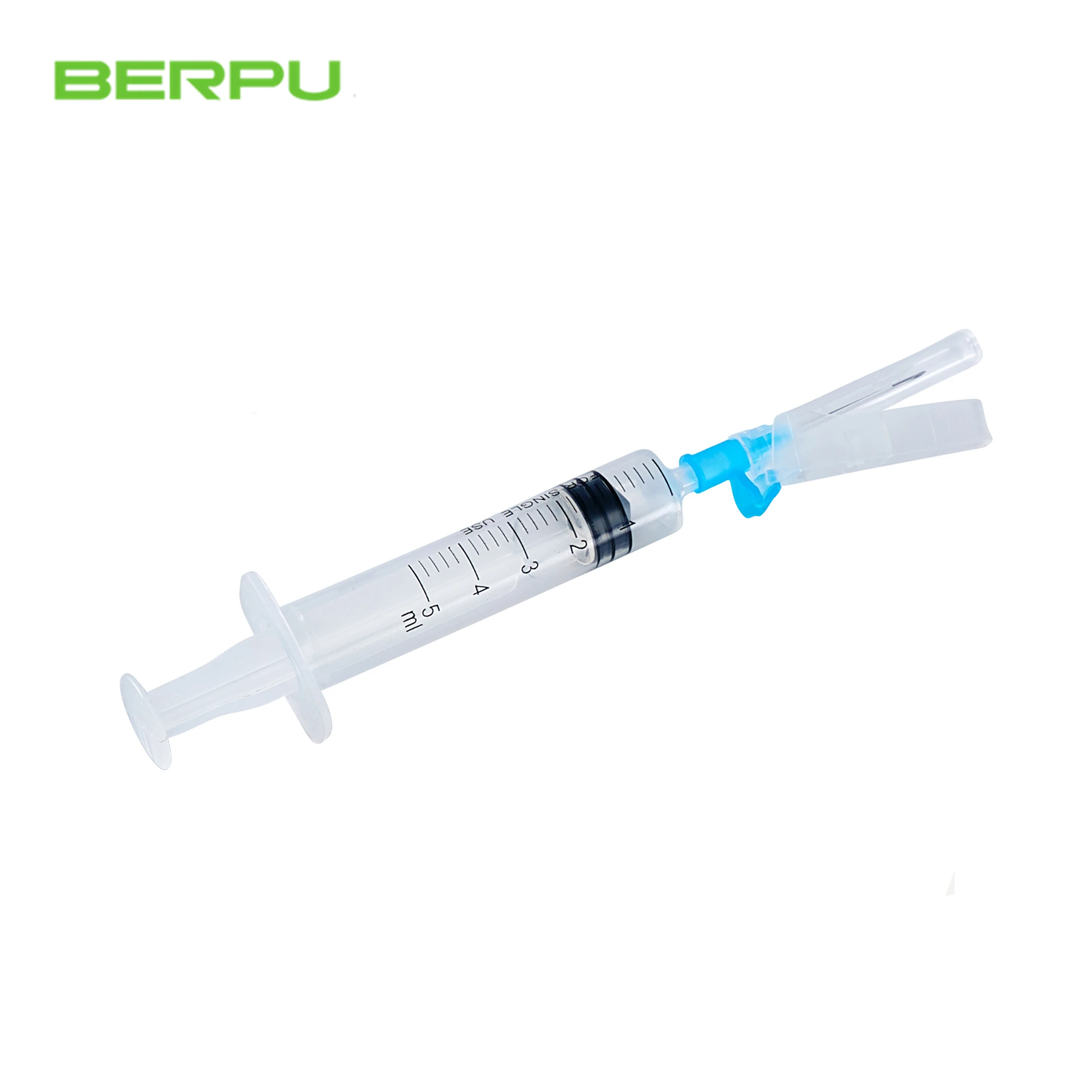 Wholesale Customized Sterile Hypodermic Luer Lock Syringe With Safety Needle