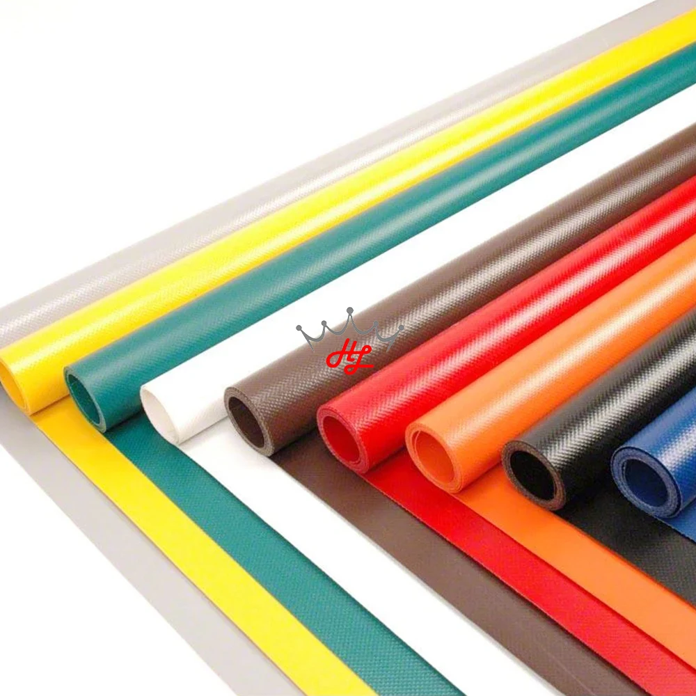 HL Heavy Duty PVC Coated Fabric Tarpaulin Stocklot Waterproof PVC Tarpaulin Roll