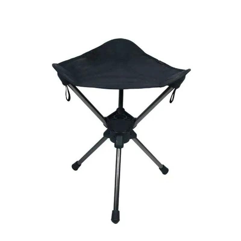 Super mini folding stool hiking fishing bbq portable lightweight outdoor stool tripod 7075 aluminium alloy high quality stool