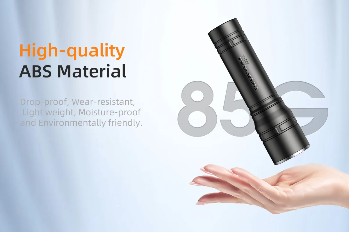 Lowest price S33  Portable Rechargeable LED Flashlight mini Torch Camping small handheld Light edc flashlight