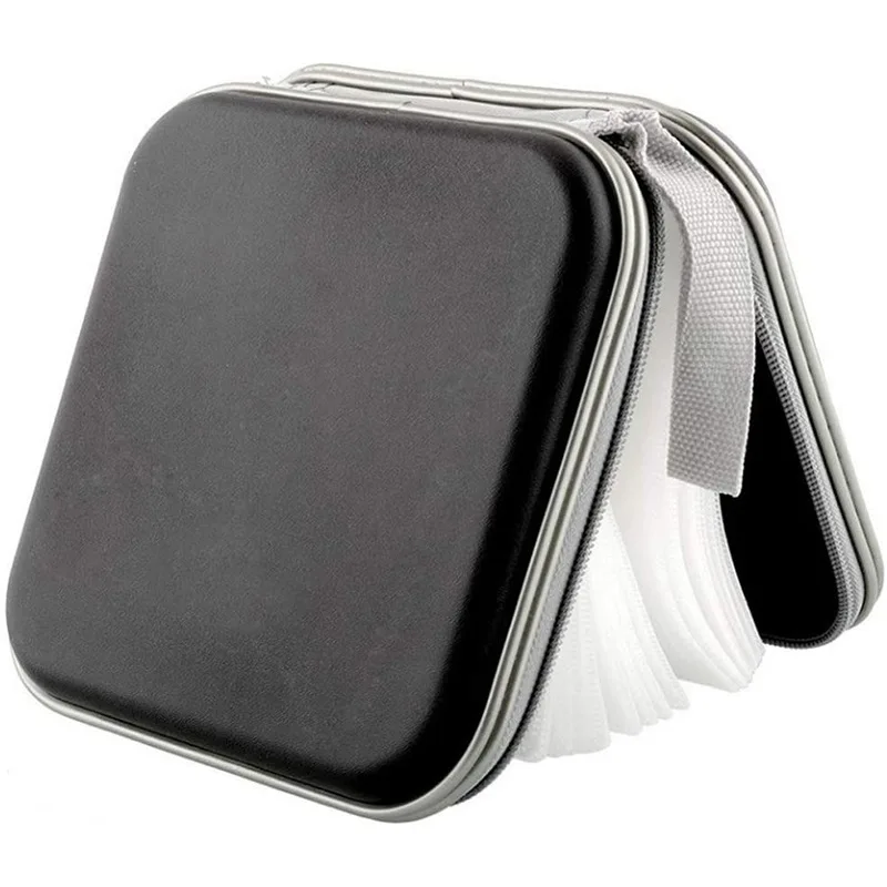 CD Dvd Case Packaging CD Folder Case 40cd Bags Portable Waterproof CD Storage Package Disc Pack