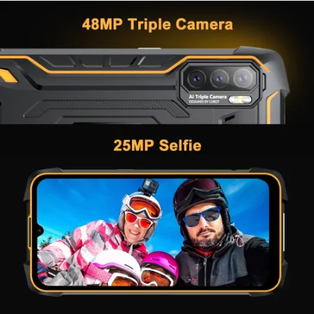 Global 4G LTE Rugged Phone Cubot KingKong 5 Pro IP68/IP69K Waterproof Smartphone 8000mAh 48MP Triple Camera Android 11 NFC 64GB