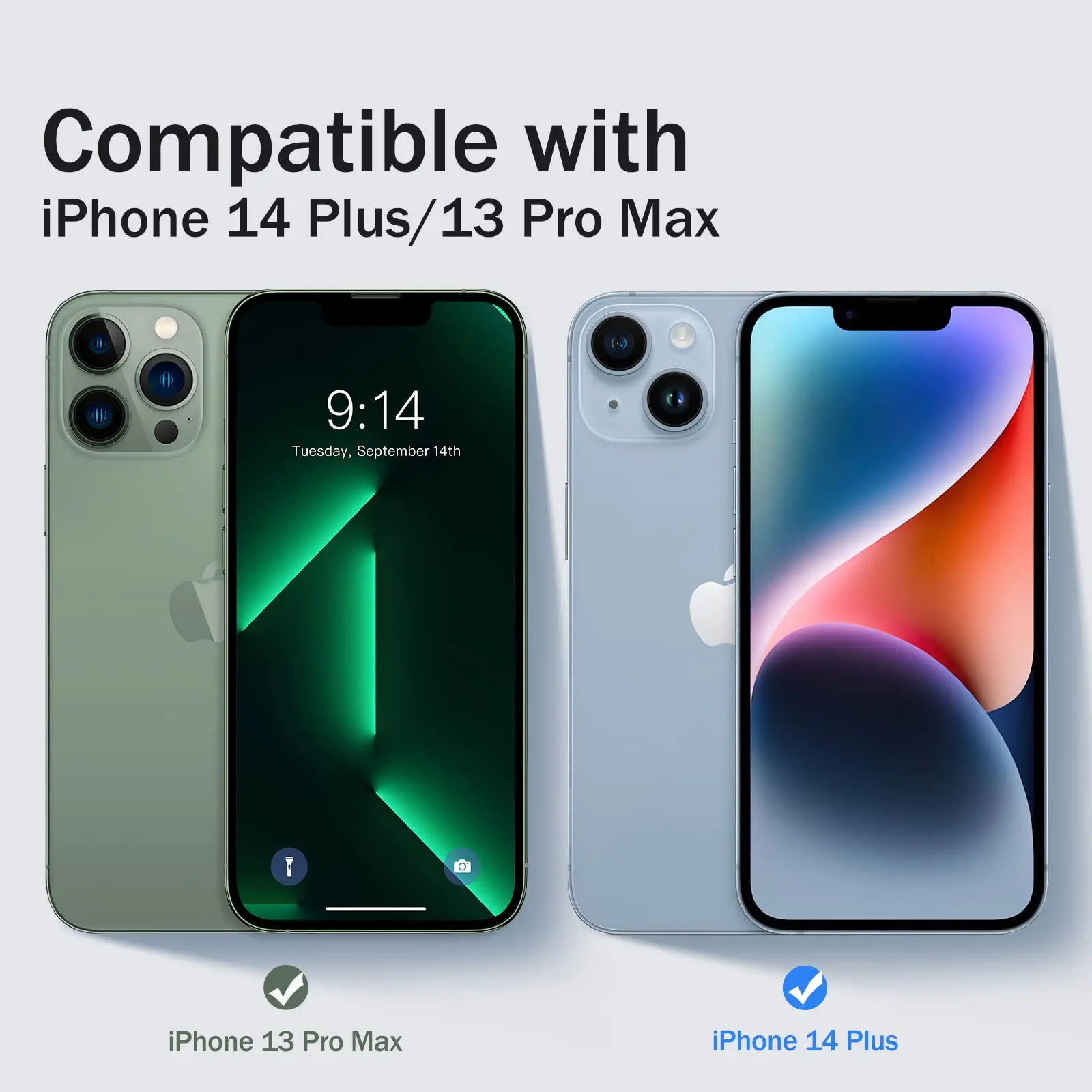 Premium Anti-Shock Mobile Phone Tempered Glass Phone Case Screen Film for iPhone 15 14 13 12 Pro max Full Cover Screen Protector