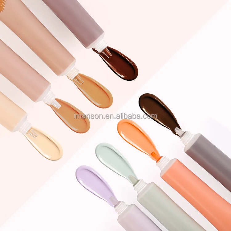 Full Coverage Correcting Concealer Cream Waterproof Private Label 8 Color Liquid Concealer