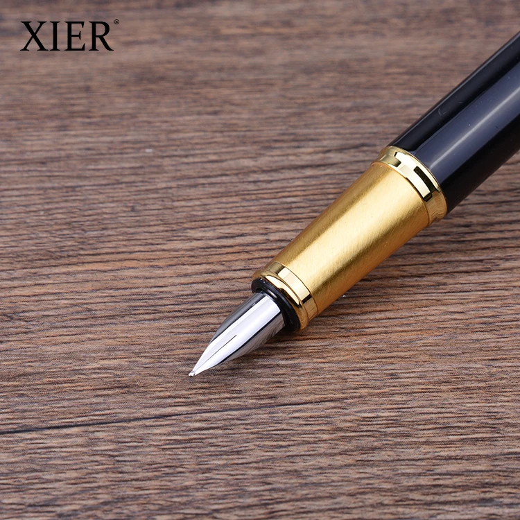Wholesale luxury copper rod fountain pen business custom pen corporate promotion gift best metal fountain pen
