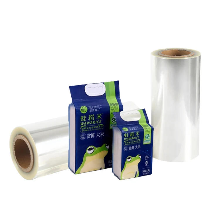 Wholesale flour rice packaging bag bopp lamination film