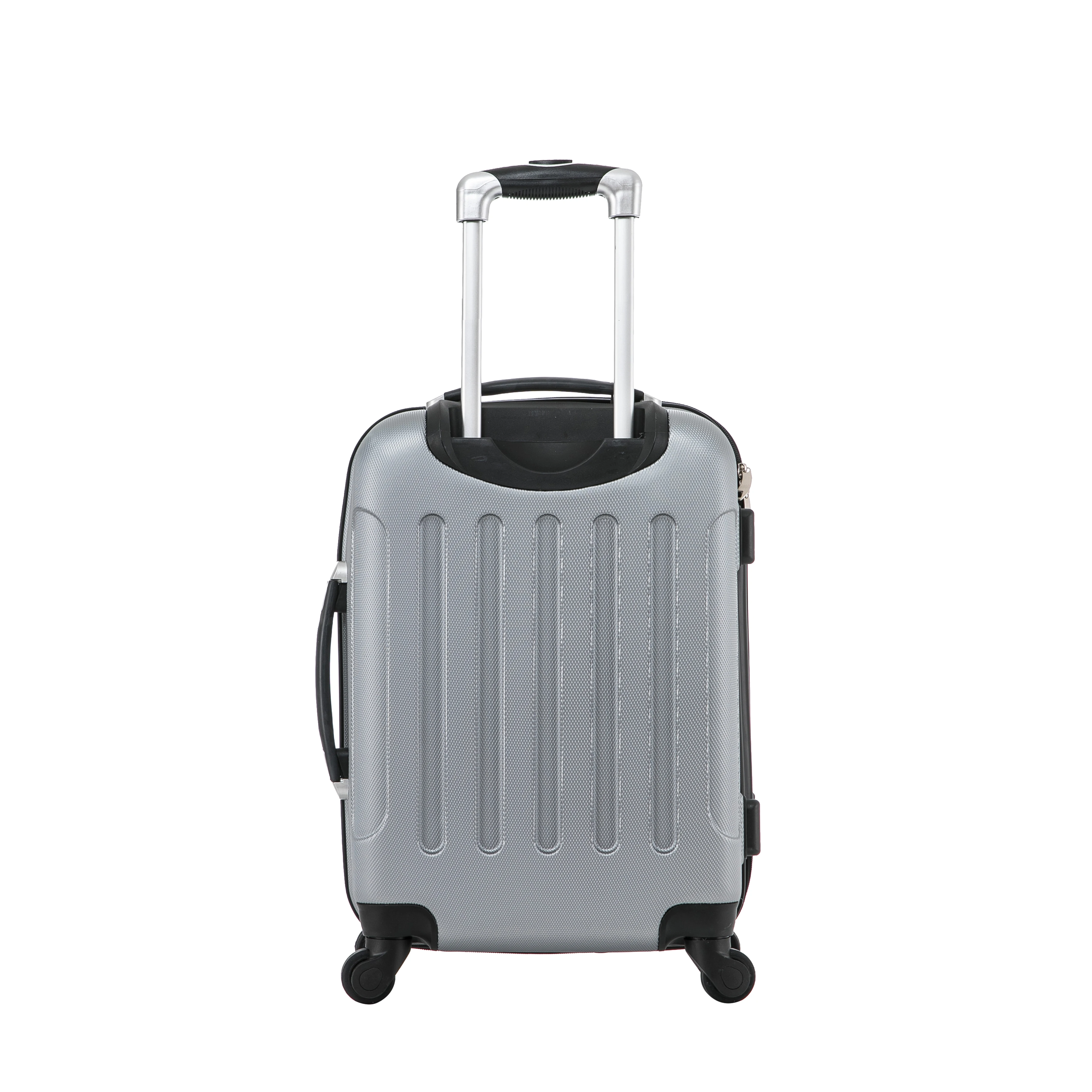 Advertising cheap price fast delivery single size boarding cabin case rolling carry on abs travel trolley suitcase luggage bag