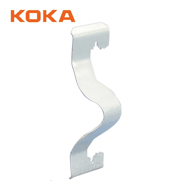 KBG clip clamp for rod conduit cable to flange clip