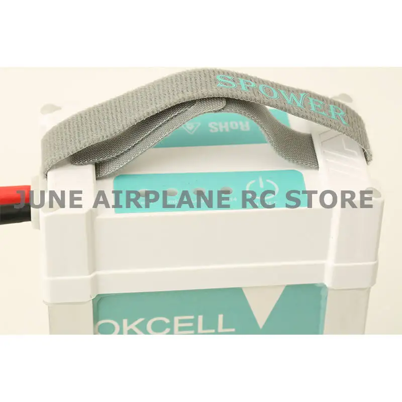 1PCS OKCELL 8000mAh 44.4V 12S LiPO Battery Burst 20C for EFT G06 UAV Multirotor FPV Drone