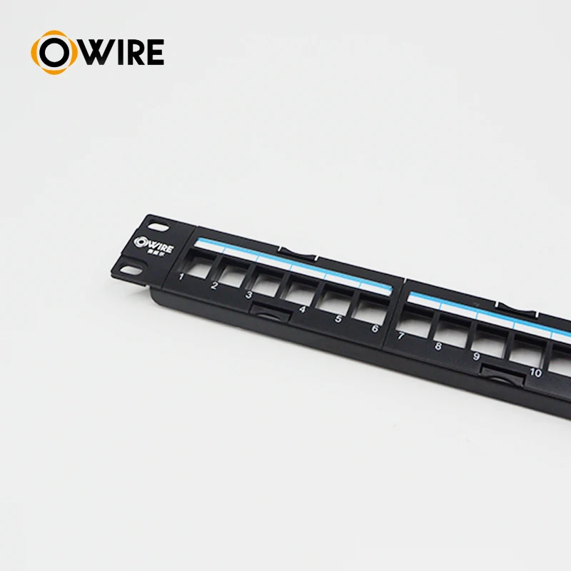  Тонко обработанная оптическая коммутационная панель Owire 24 port rj45