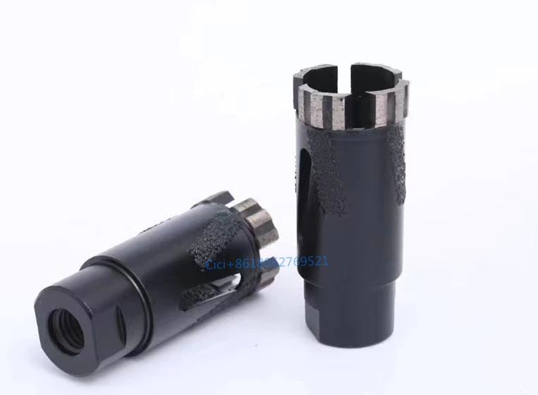 35mm 45mm M14 vacuum brazed diamond core bits for granite stone tools diamond drill bits for drilling diamond drill bit set m14