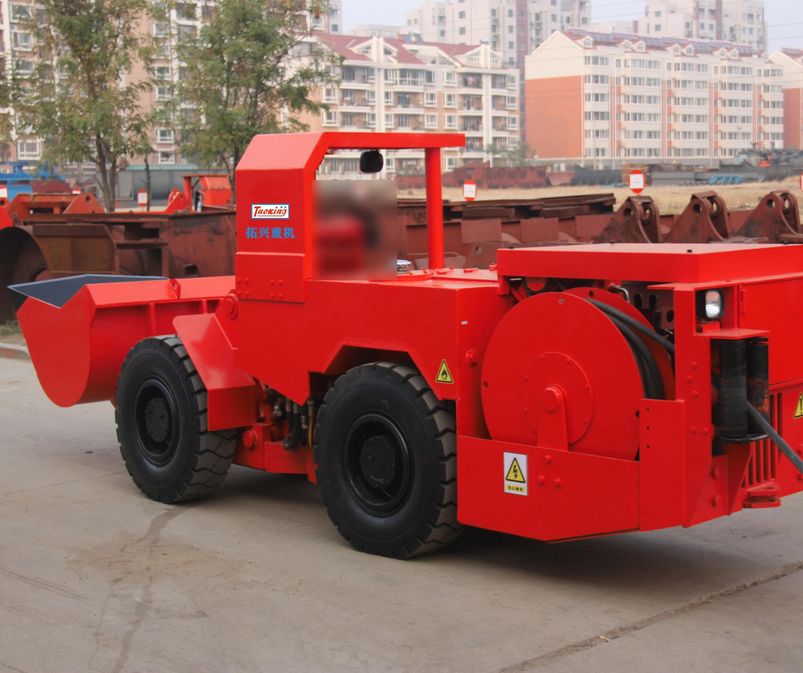 TC-0.5E высококачественный подземный шахтный Электрический погрузчик 2 ярдов Scooptram с высокой производительностью