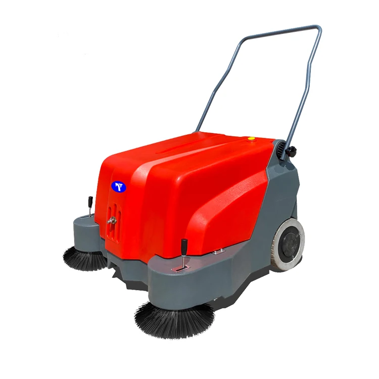 New Arrival CleanHorse High Efficiency City Street Vacuum Road Comercial Push Floor Sweeper
