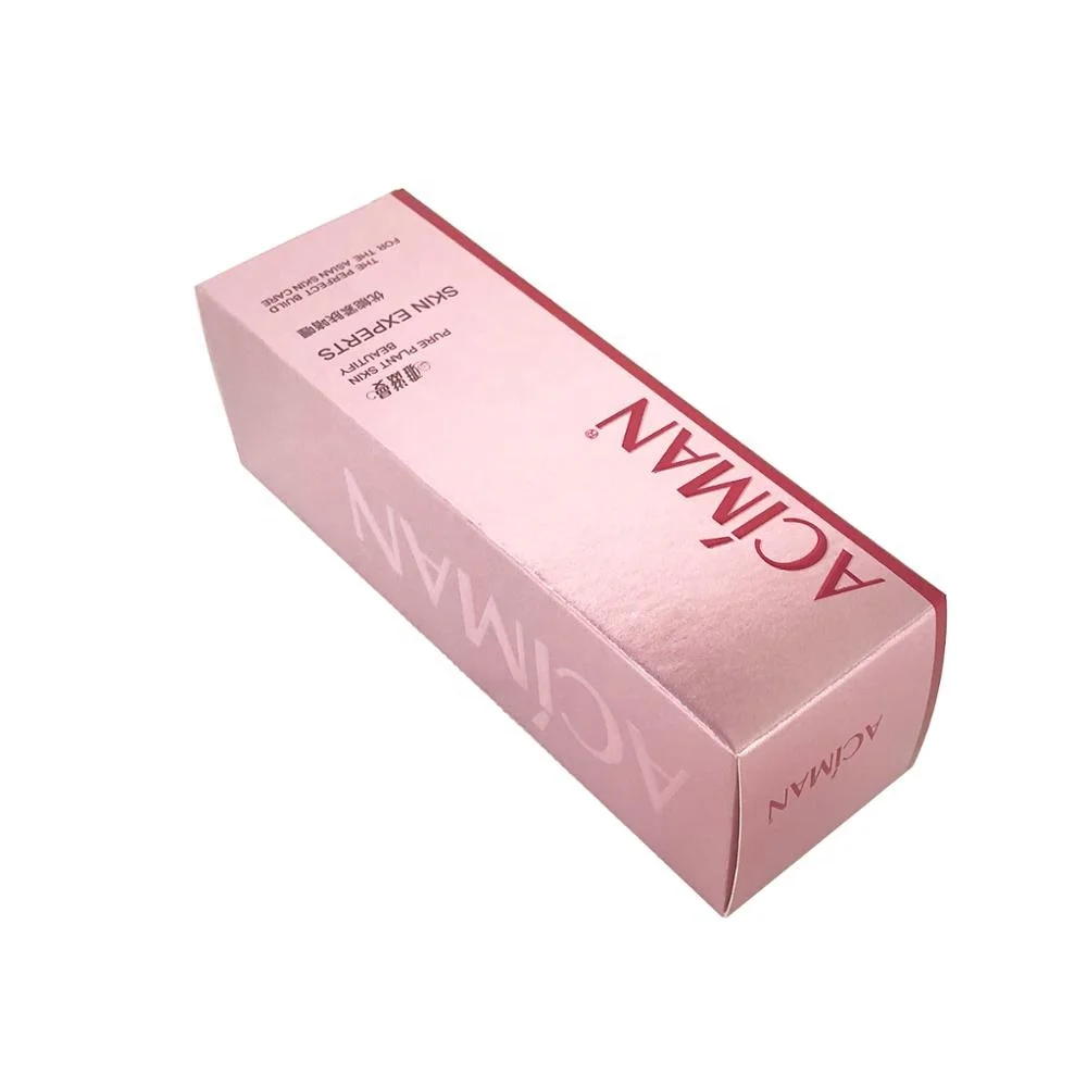 Fancy Custom Coated Paper Skincare Packaging Box for Facial Cream Custom Printing with Logo for Gift Use