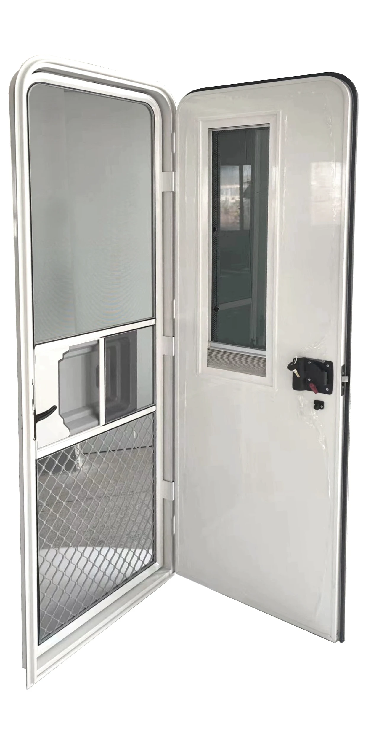 Tear Drop Camper Door Small RV Door Caravan Entry Door