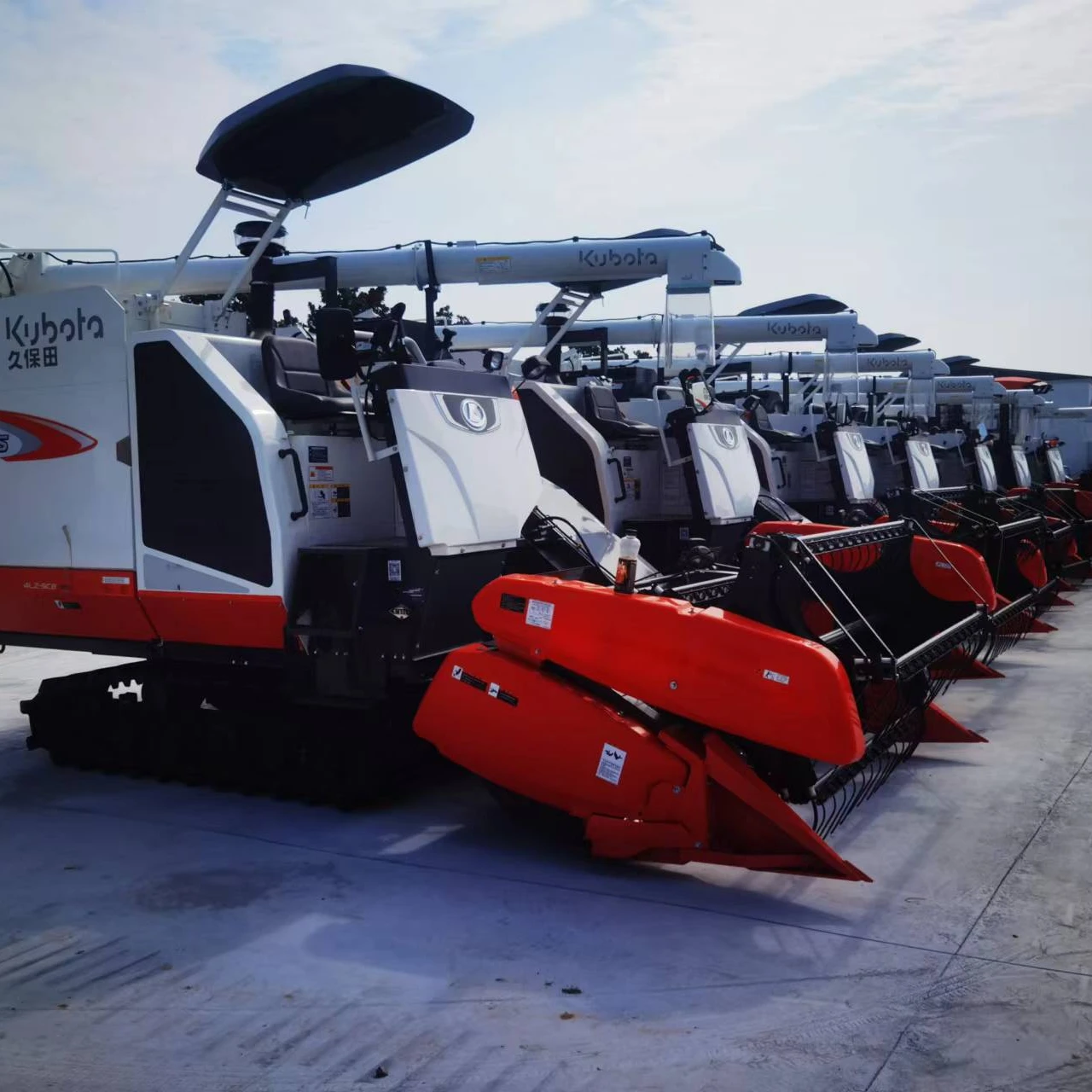 Supply Kubota cx100s Rice corn Harvest Machine Mini Rice Harvester Combined Small Rice Harvest Machine