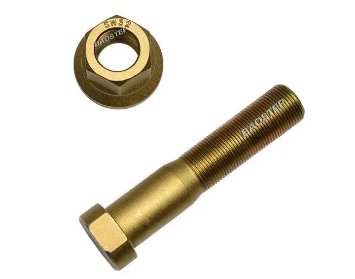 Russian Truck Wheel Studs and Nut Grade 10.9