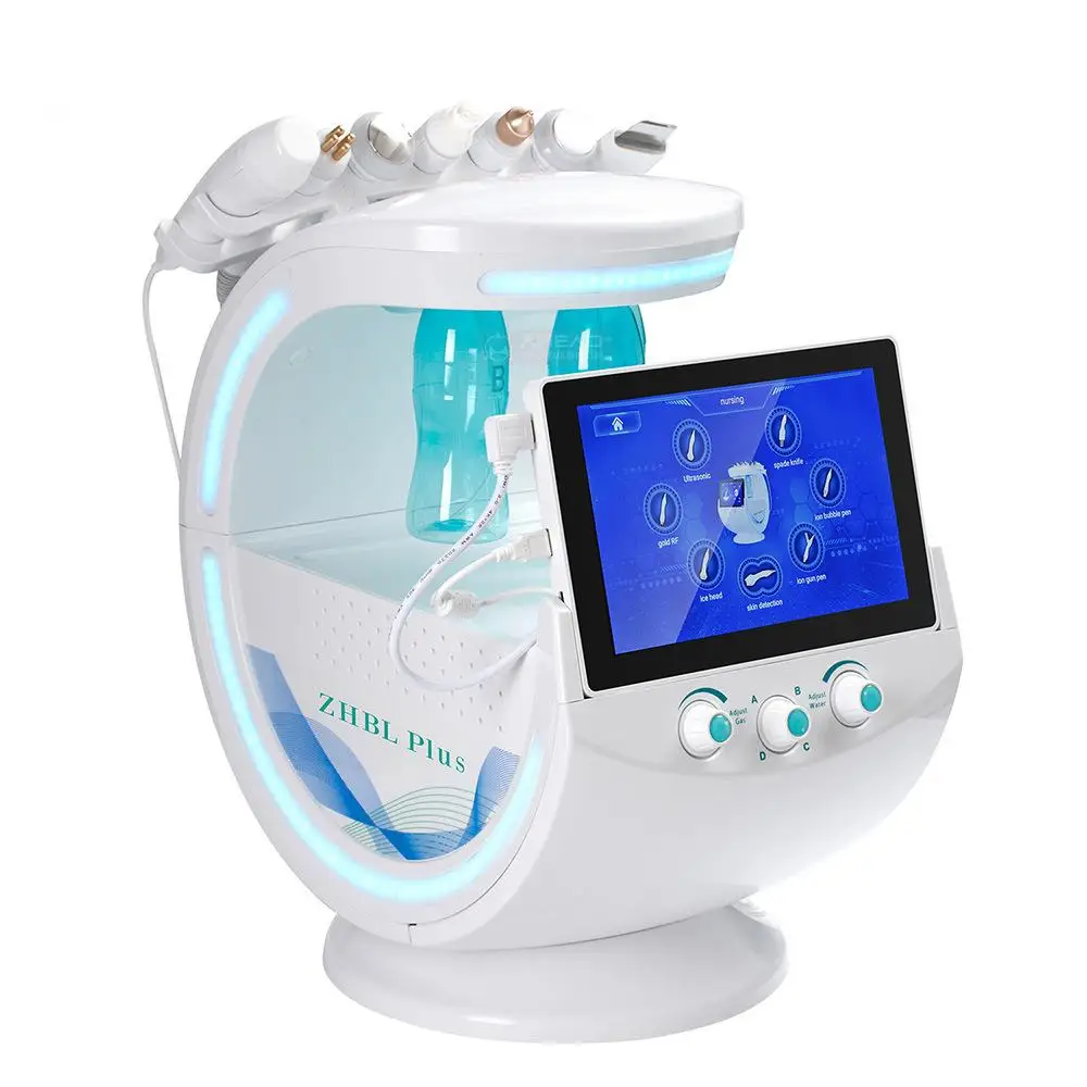 SW 7 in 1 Hydra Skin Hydro Aqua Peel Oxygen Jet Hydro Facial Beauty Machine Other Home Use Beauty Equipment with Skin Analysis