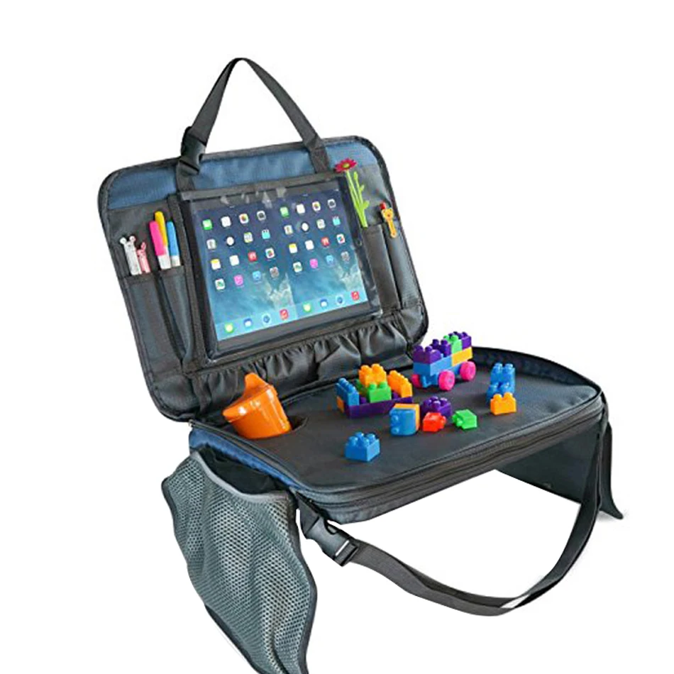 2024 Hot Selling Car Backseat Desk Organizer Travel Lap Tray for Kids Eating Writing Painting Special Purpose Bags & Cases