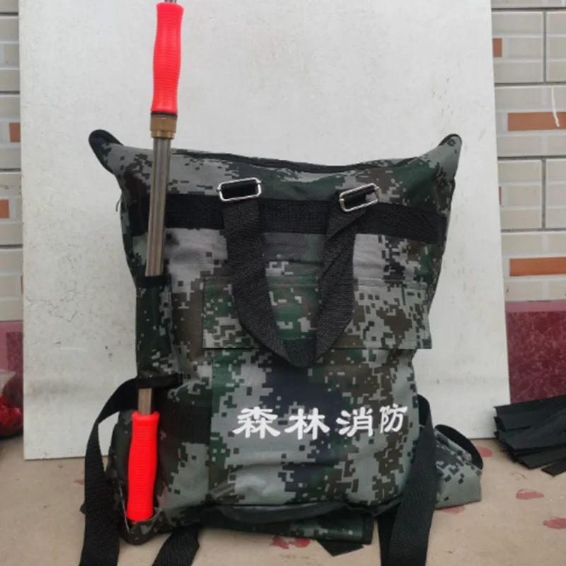 PVC Backpack Water Forest Fire Extinguisher with Sprayer Water Mist Gun Forest Firefighting Bag