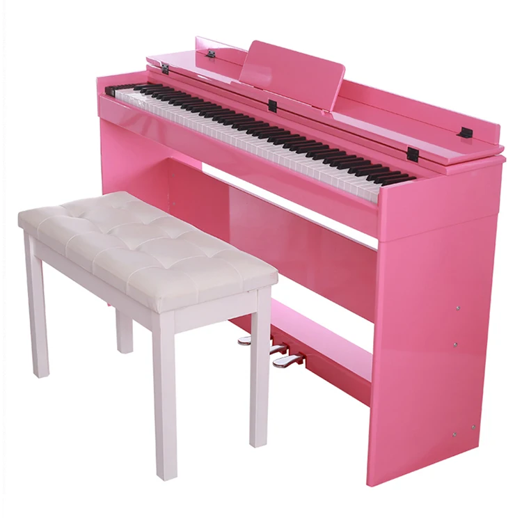 Custom Built Digital Baked Paint 88 Keys Keyboard Piano for Sale