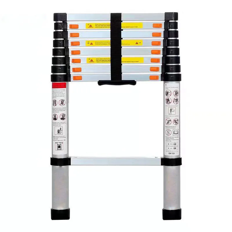 2.6M Telescopic Aluminium Manufacturer Foldable Extendable Ladder