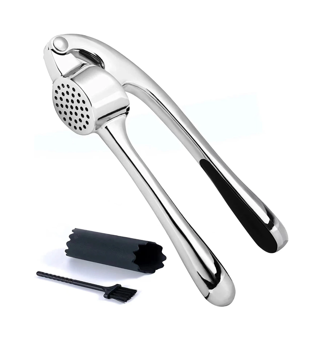 Feixiong Home And Kitchen Stainless Steel Garlic Press Manual Garlic Press Chopper Crusher Grinder Cracker Kitchen Accessories