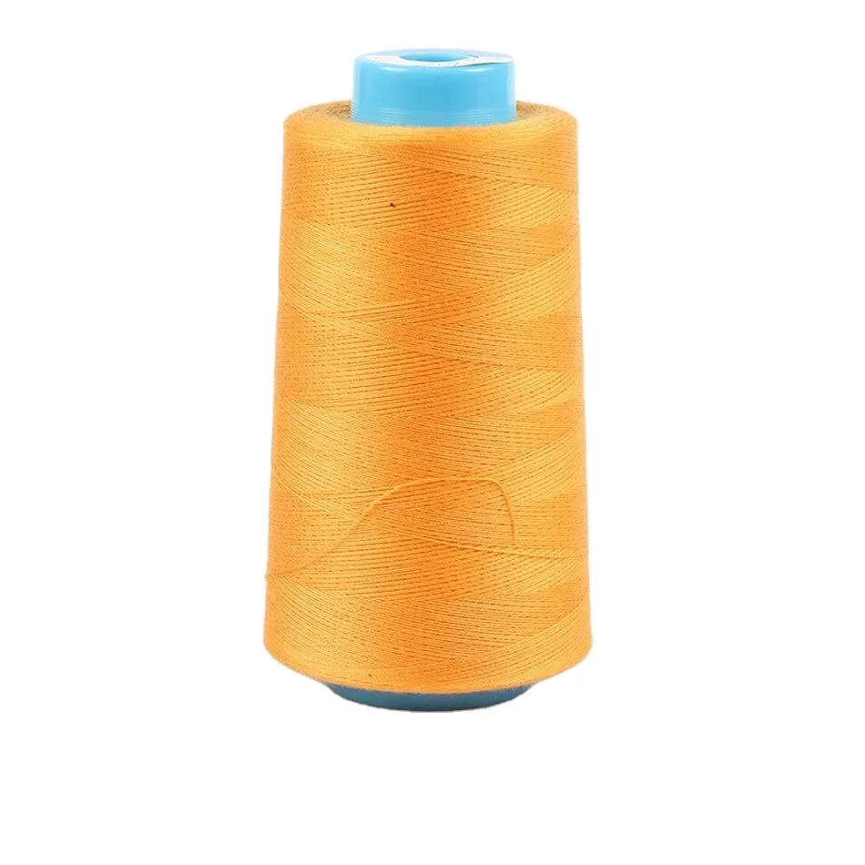 factory 100% polyester colored sewing thread for knitting machine