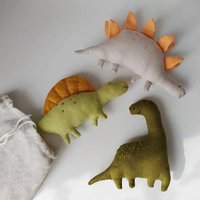 Dinosaur Plush Doll Toys Cute Cartoon Dinosaur Stuffed Doll Animals Soft Toys Dolls For Kids Birthday Toy Gift