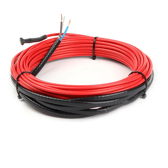 Heating trace cable is used for water pipe antifreeze and underground snow melting