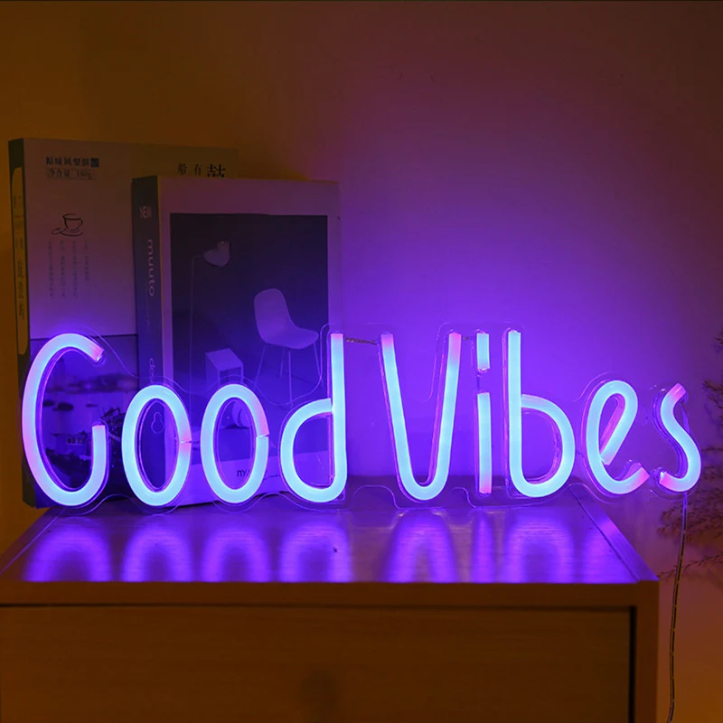 Fast Delivery Dropshipping Decoracion Lettering Light Logo Life Is Beautiful Neon Sign Neon Lights Drop Shipping for Party