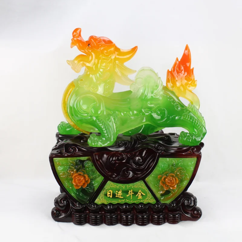 Статуя Pixiu Piyao скульптура животных художественная статуя домашняя Fengshui подвеска