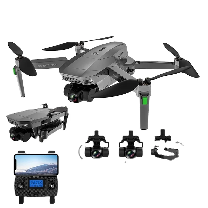 
ZLRC SG907 MAX GPS Drone With 3-Axis Gimbal Optical Flow 4K Camera Quadcopter Drone VS SG907 