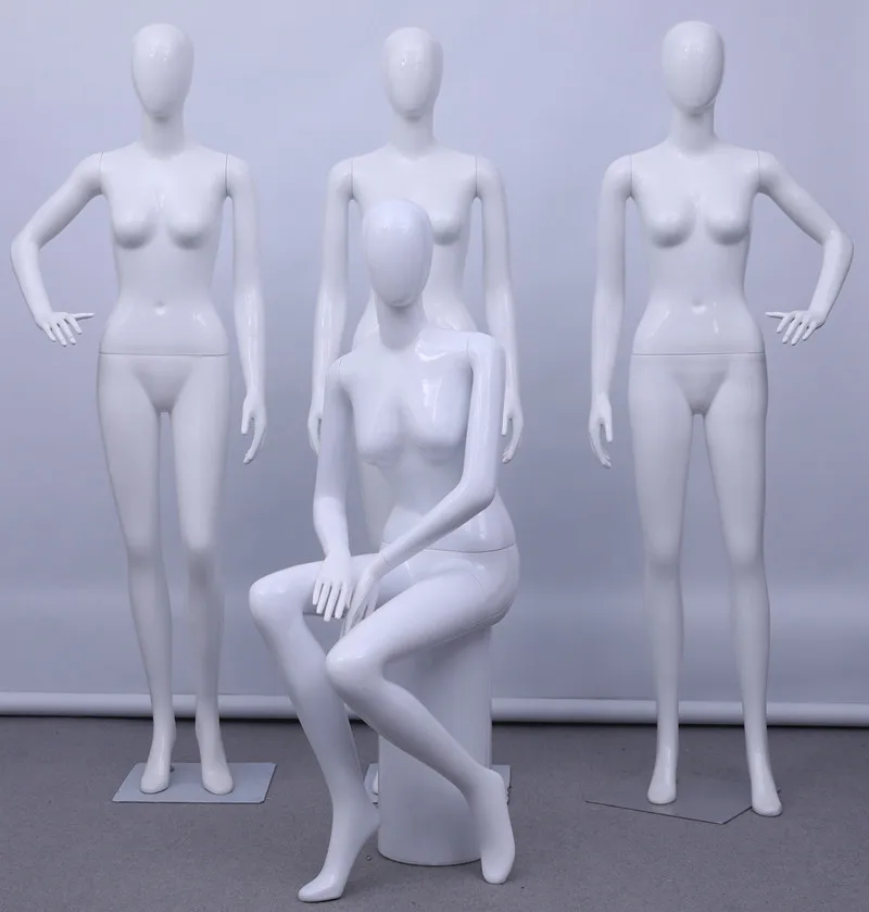 Plastic Manikin Full Body Curvy Female Women Mannequin Manufacturer