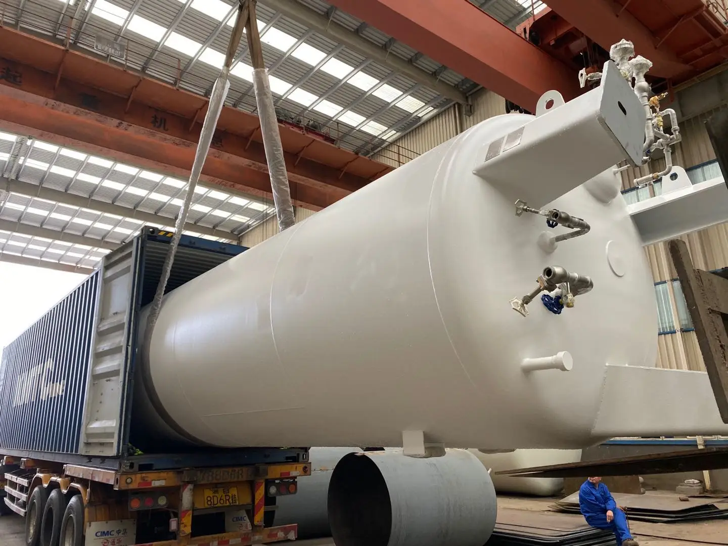 Low Temperature Liquid Oxygen Storage Tank