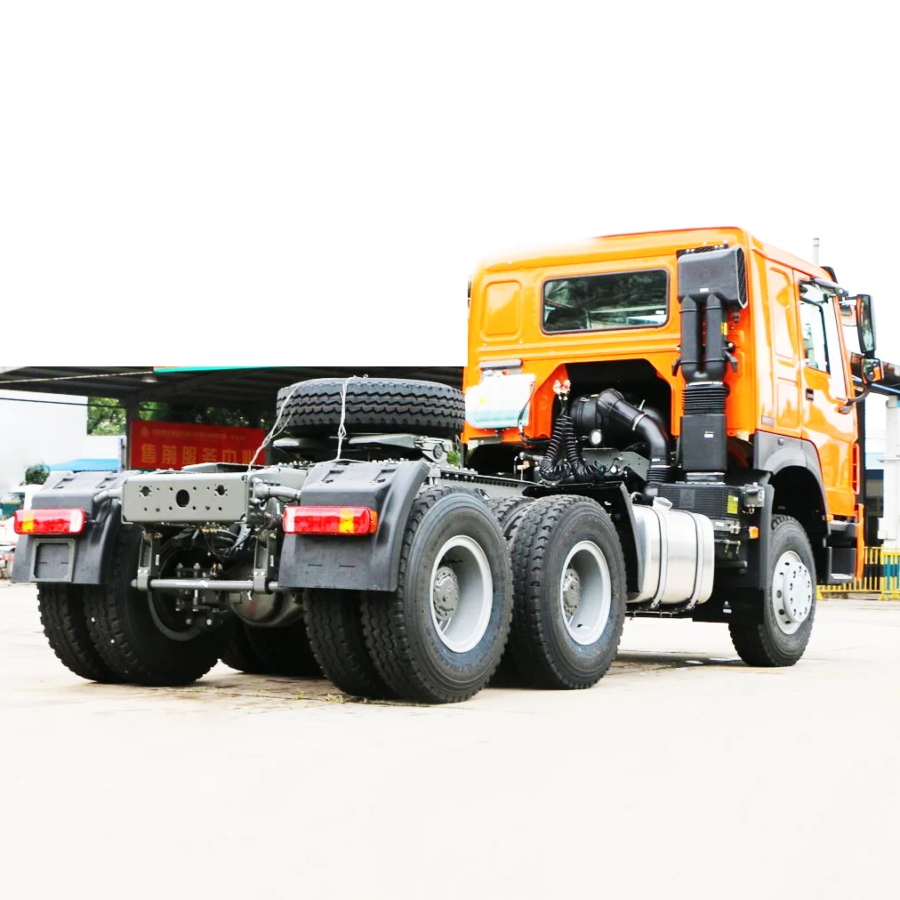 Heavy Duty Delivery Trailer 6x4 375HP 371HP Tractor Truck For Sale