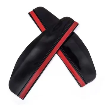 2pcs PVC Car Rear view Mirror sticker rain eyebrow weatherstrip auto mirror Rain Shield shade cover protector guard